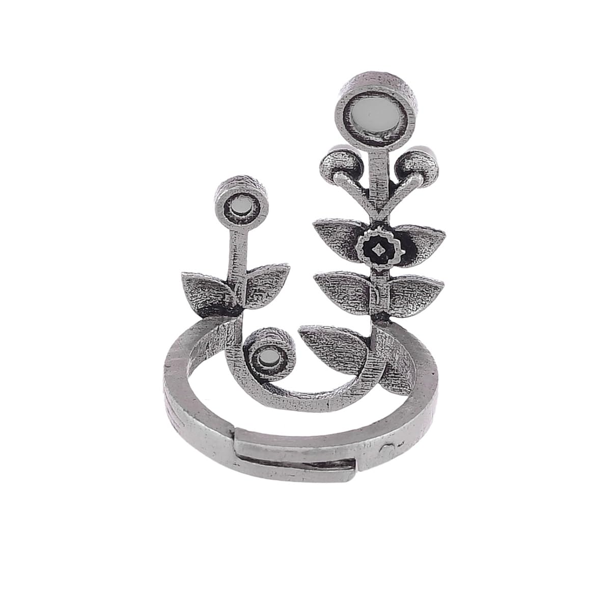 Fresh Fern Flora Ring for Nature Lovers
